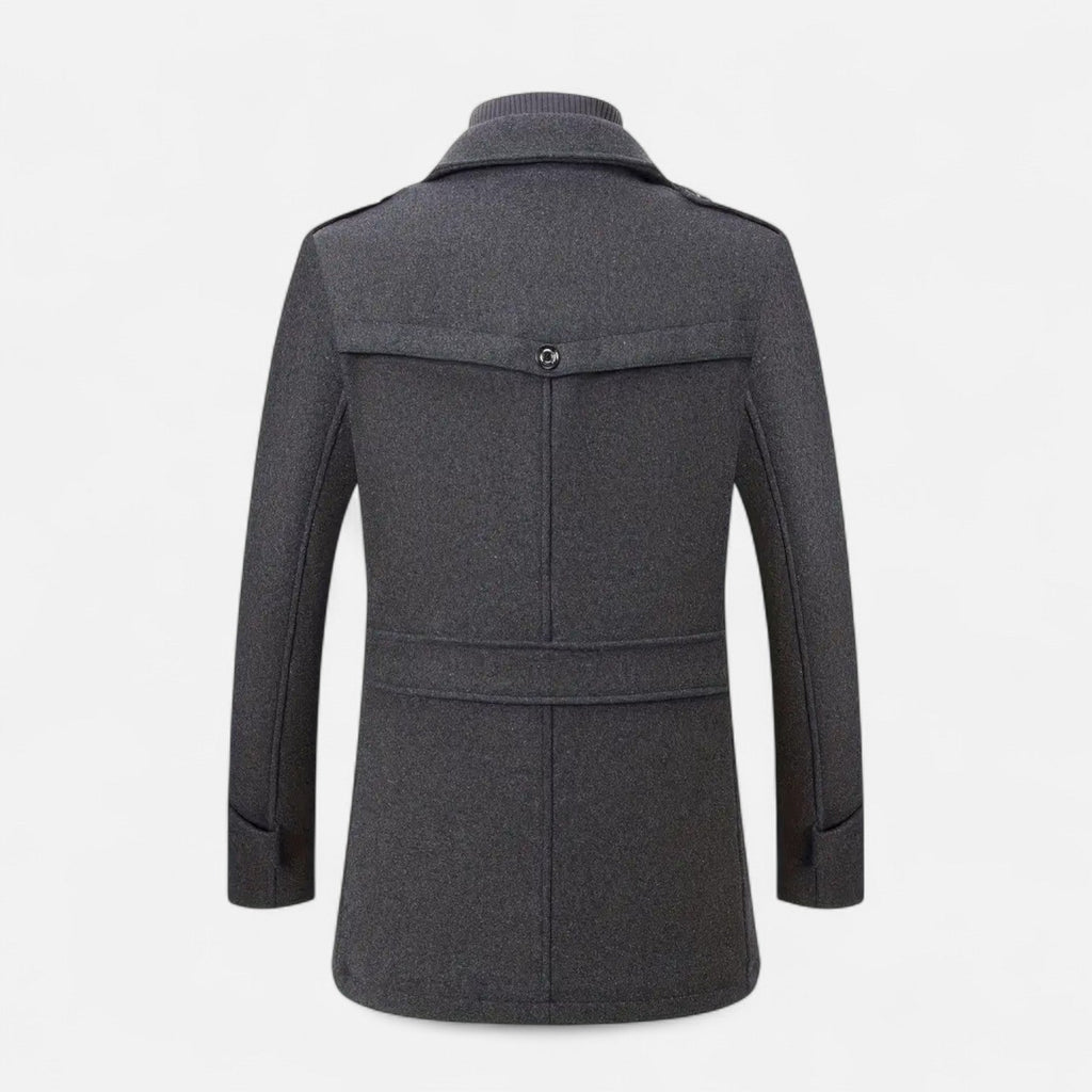 Męski płaszcz funkcjonalny | Dopasowany krój
