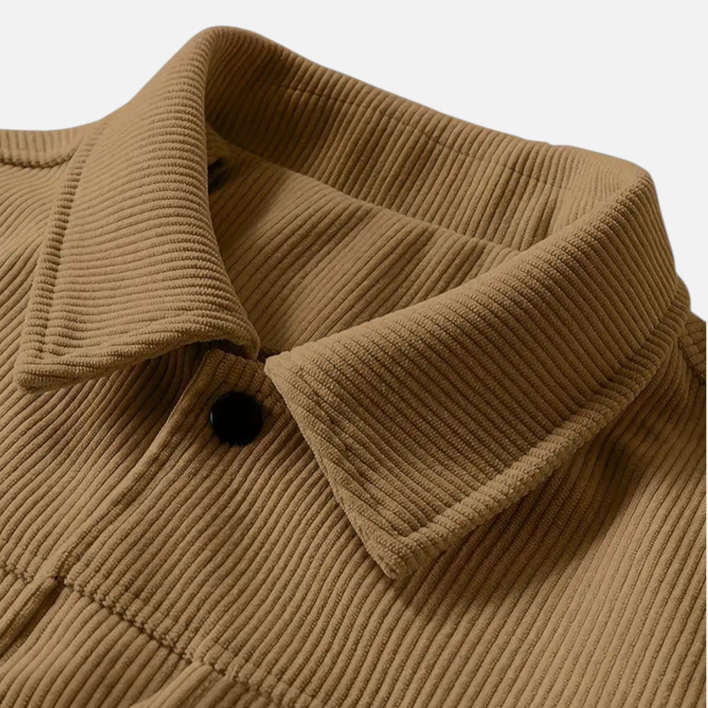 Męska kurtka sztruksowa | Duży rozmiar