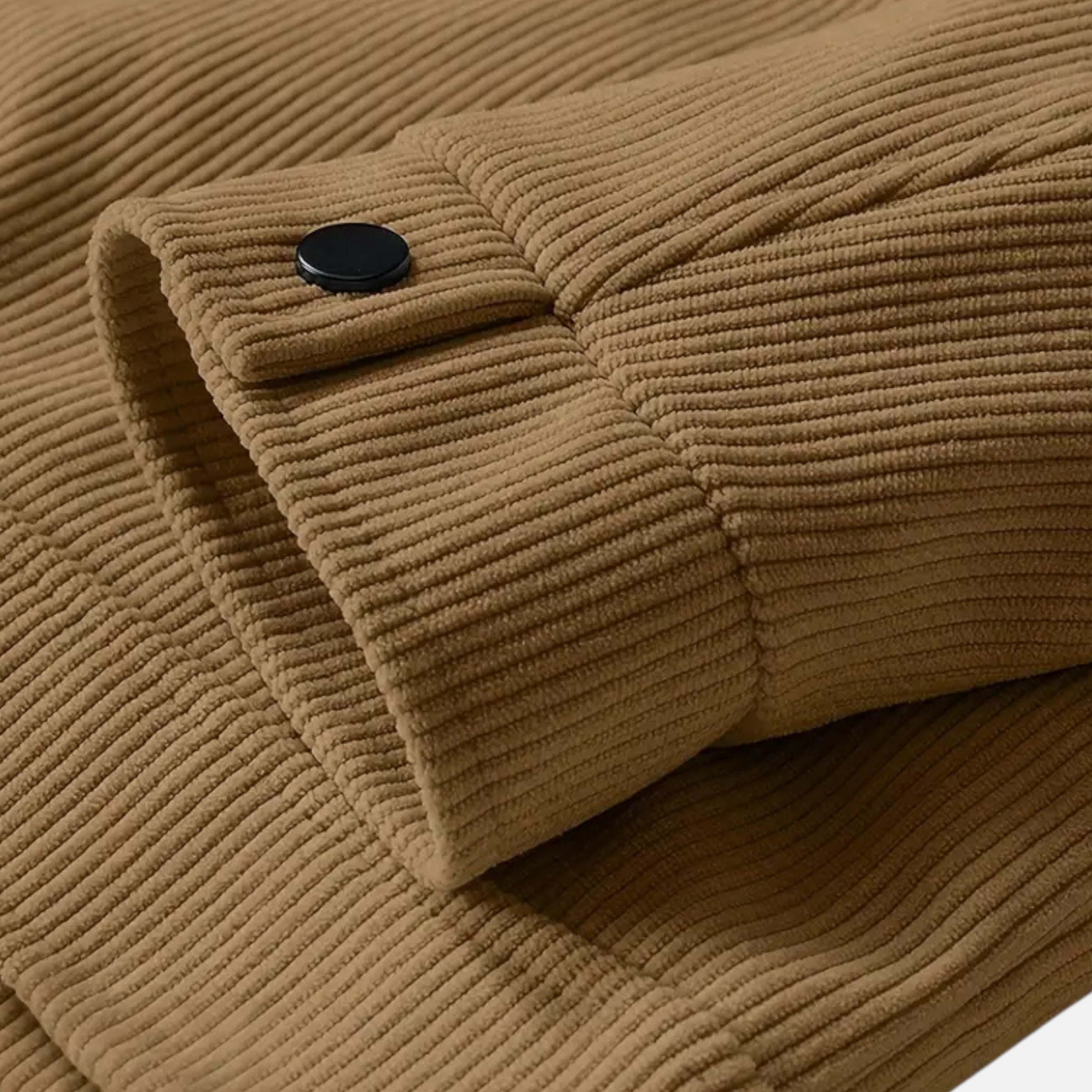 Męska kurtka sztruksowa | Duży rozmiar