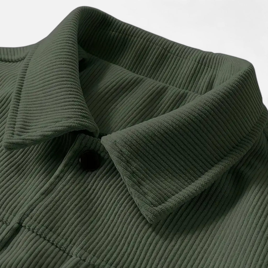 Męska kurtka sztruksowa | Duży rozmiar