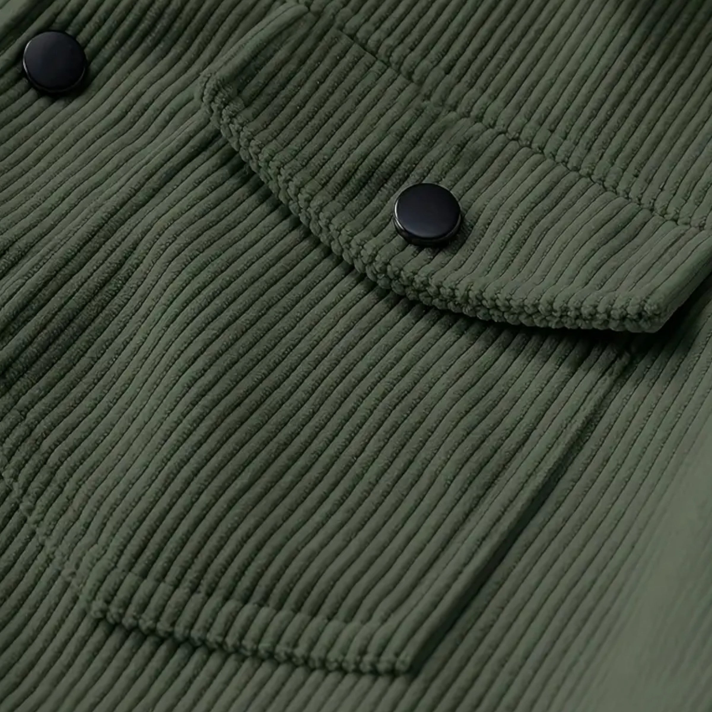 Męska kurtka sztruksowa | Duży rozmiar