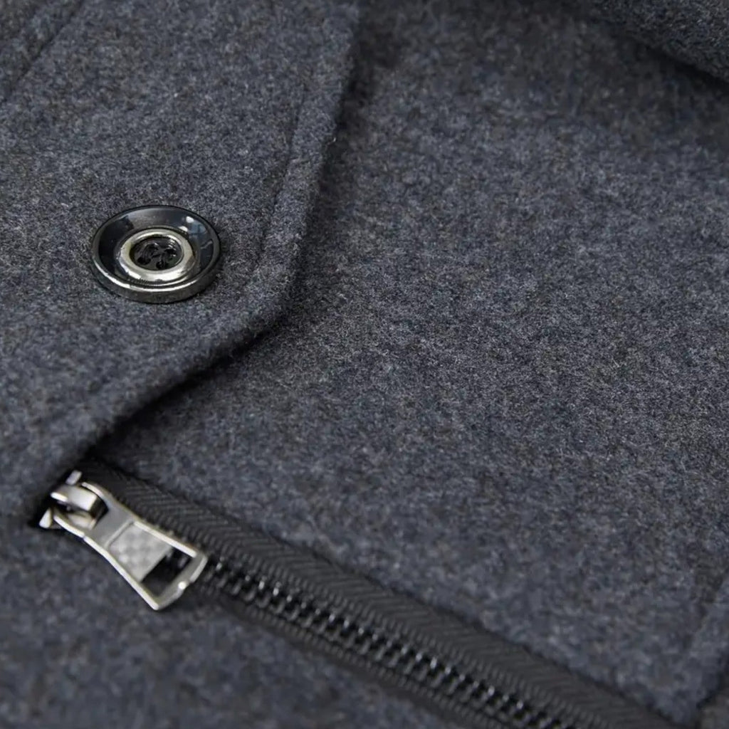 Męski płaszcz funkcjonalny | Dopasowany krój