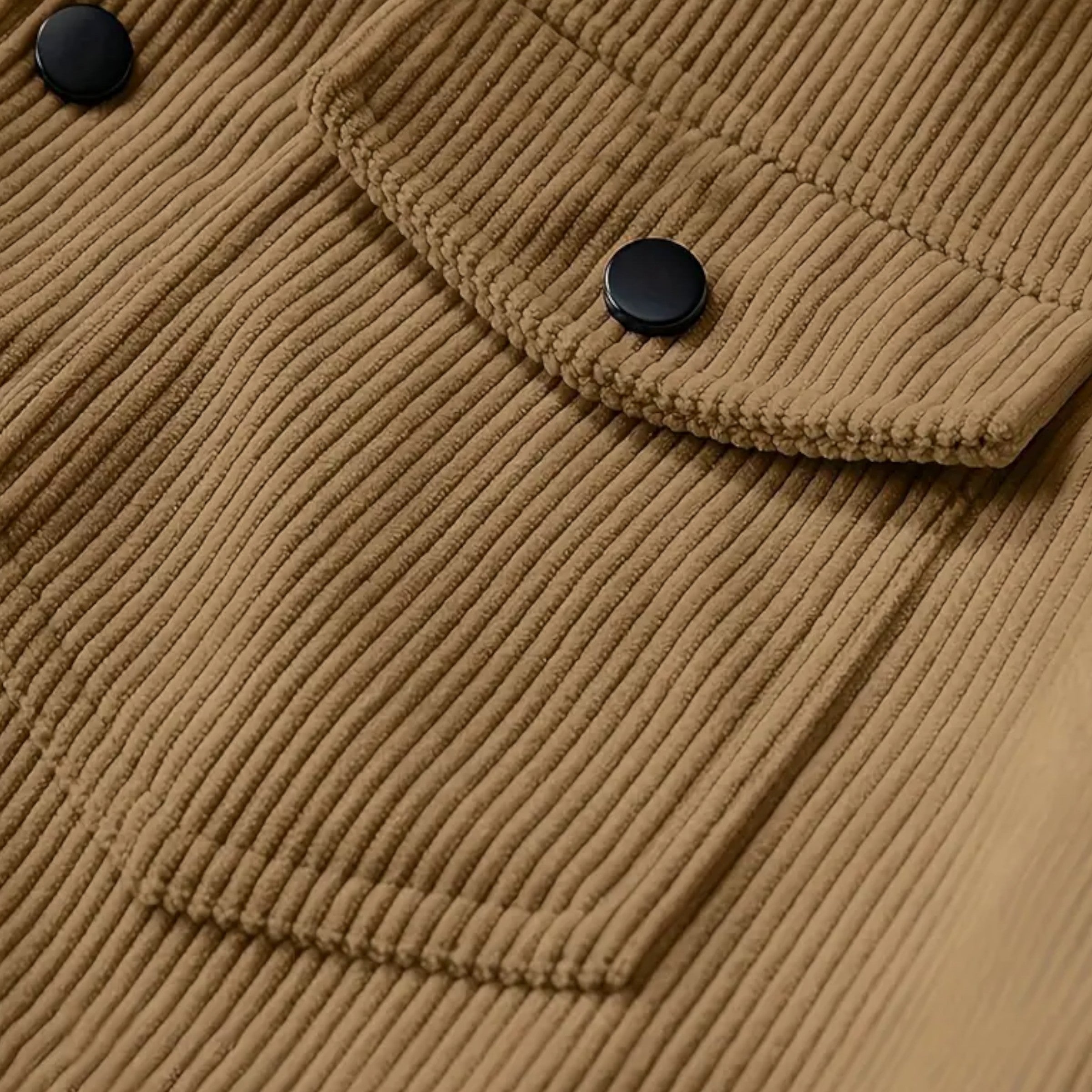 Męska kurtka sztruksowa | Duży rozmiar